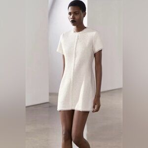 Zara White Mini Dress